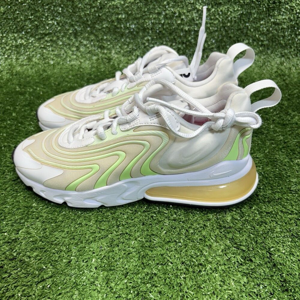 Nike Air Max 270 React Watermelon Running Shoes Sneakers CK2608-100 Women's 5.5